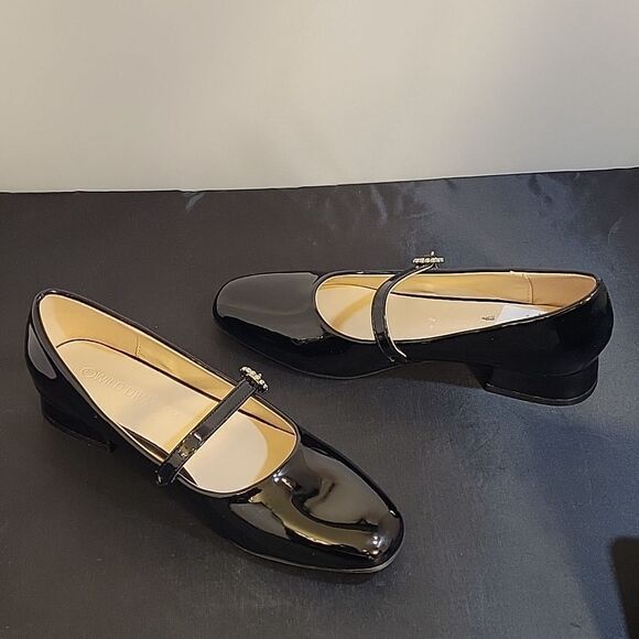 -BRAND NEW WILD DIVA LOUNGS ROUND TOE BLOCK HEELS MARY JANE SHOES - Picture 7 of 15
